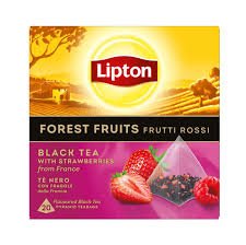 LIPTON BLACK TEA FOREST FRUITS 34GR