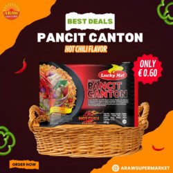 LUCKY ME NOODLES PANCIT CANTONHOT CHILI 60G