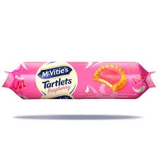MCVITIES TARTLETS STRAWBERRY FLAVOUR 100GR