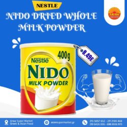NESTLE NIDO DRIED WHOLE MILK POWDER 400G