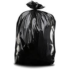 BLACK GARBAGE BAG