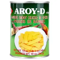 AROY-D BAMBOO SHOOT HALVES IN WATER 540GR
