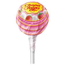 CHUPA CHUPS STRAWBERRY & CREAM FLAVOR
