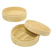 SHINEFARM BAMBOO STEAMER 2LAYERS