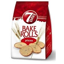 7DAYS BAKE ROLLS PIZZA  80G