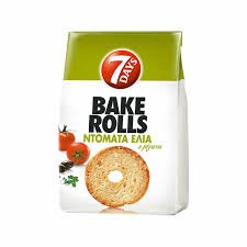 7DAYS BAKE ROLLS TOMATO OLIVE 80G