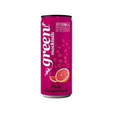 GREEN MOCKTAILS PINK GRAPEFRUIT 330ML