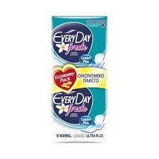 EveryDay Fresh Normal Panty Liner w/ Wings 18pcs