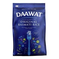 DAAWAT BASMATI RICE 20KG