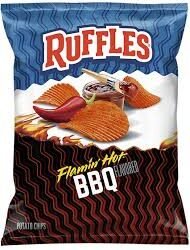 RUFFLE BARBEQUE Chips 95gr