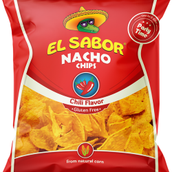 EL SABOR NACHO CHEEPS CHILI FLAVOR 100GR