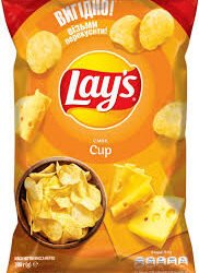 LAYS CHEESE FLAVOR 230GR