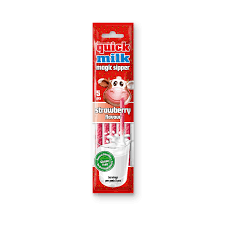 QUICK MILK  STRAWBERRY 5PCS