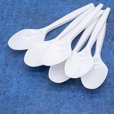 DISPOSABLE PLASTIC SPOON 50PCS