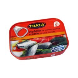 TRATA SARDINES IN TOMATO SAUCE 100GR