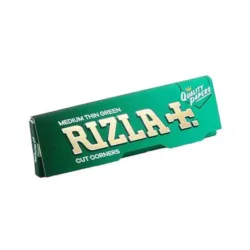RIZLA +. MEDIUM THIN GREEN