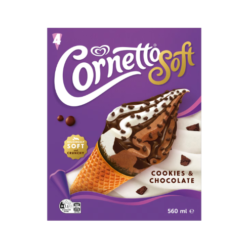 CORNETTO SOFT COOKIE AND CHOCOLATE 81GR