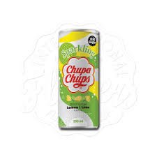 CHUPA CHUPS SPARKLING LEMON & LIME 250ML