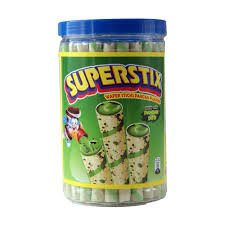 SUPERSTIX WAFER STICKS PANDAN FLAVOR 330GR