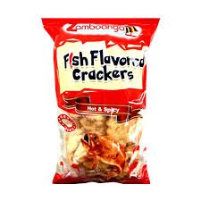 ZAMBOANGA FISH CRACKERS HOT & SPICY 100GR