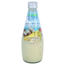 CITY FRESH COCONUT MILK BANANA 290ML