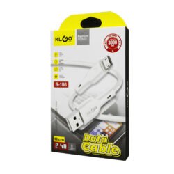 KLGO DATA CABLE S-186 MICRO 2.4A