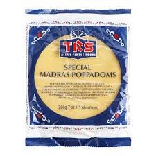 TRS MADRAS POPPADAMS 200GR
