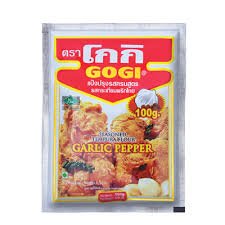 GOGI TEMPURA FLOUR GARLIC PEPPER 100G