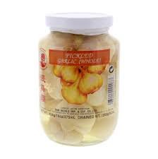 COCK BRAND PICKLED GARLIC WHOLE 454GR