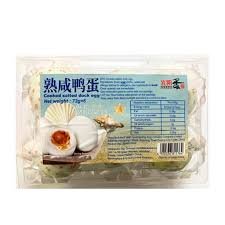 GOOSUN COOKED SALTED DUCKEGG (HAN TAN) 72GR