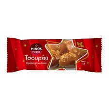 MINOS FOODS ΤΣΟΥΡΕΚΙ ΕΟΡΤΑΣΤΙΚΟ ΑΓ.ΒΑΣΙΛΗΣ 480GR