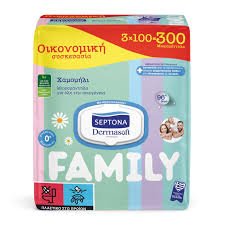 SEPTONA DERMASOFT FAMILY ΜΩΡΟΜΑΝΤΗΛΑ 3X100GR