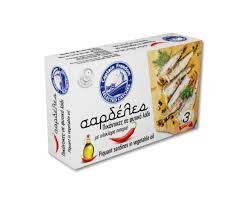 CAPTAIN FREEDOM SARDINES ΠΙΚΑΝΤΙΚΕΣ ΣΕ ΦΥΤΙΚΟ ΛΑΔΙ 125GR