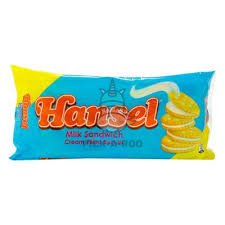 HANSEL MILK SANDWICH CREAM FILLED 10X31GR