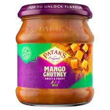 PATAKS MANGO CHUTNEY MILD 340GR