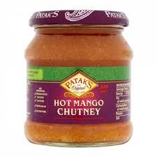 PATAKS HOT MANGO CHUTNEY 340GR