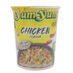 YUM YUM NOODLES CHICKEN FLAVOUR CUP 70G