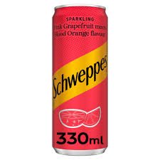 SCHWEPPES PINK GRAPEFRUIT 330ML