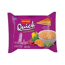 WAI WAI CHICKEN PIZZA NOODLES 75GR