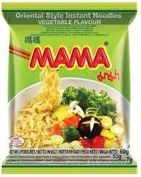 MAMA VEGETABLE NOODLES 60GR