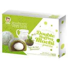SZU SHEN PO GREEN TEA WITH  CREAM MOCHI