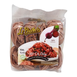 LEBROTHERS WHEAT NOODLES BEETROOT 200G