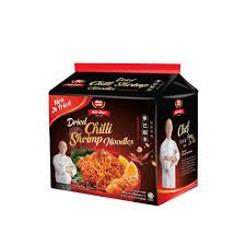 WOH HUP CHILLI SHRIMP NOODLES 5X90G