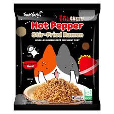 SAMYANG HOT PEPER STIR-FRIED RAMEN 120G