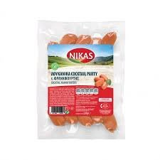 NIKAS ΛΟΥΚΑΝΙΚΑ COCKTAIL PARTY ΦΡΑΝΚΦΟΥΡΤΗΣ 220GR