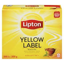 LIPTON YELLOW LABEL BLACK TEA 200GR