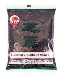 COCK BRAND BLACK SESAME SEED 227GR