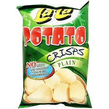 LALA POTATO CRISPS PLAIN 85GR