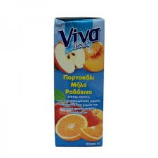 VIVA FRESH ΠΟΡΤΟΚΑΛΙ ΜΗΛΟ ΡΟΔΑΚΙΝΟ ΒΕΡΙΚΟΚΟ 250ML