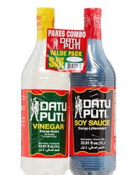 DATU PUTI COMBO VALUE PACK VINEGAR 1L & SOY SAUCE 1L